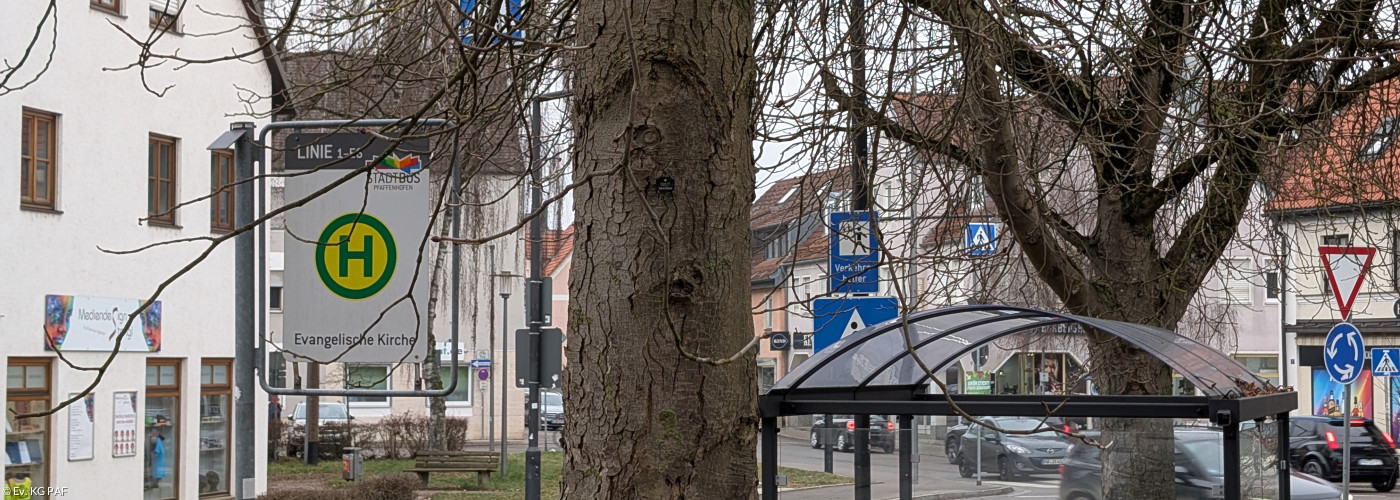 Haltestelle Evangelische Kirche
