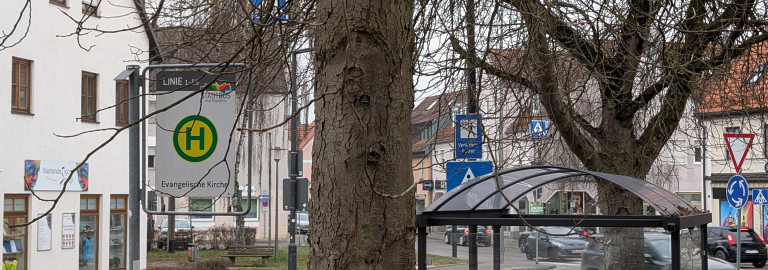Haltestelle Evangelische Kirche