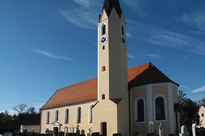 St. Stephanus Kirche, Kirchenweg 2, Reichertshausen