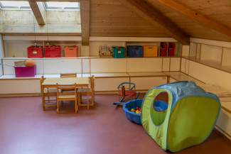 Blick in den MuKiRaum im GZ Pfaffenhofen